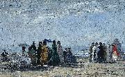 The Beach at Trouville